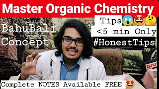 🤩Organic Chemistry BAHUBALI Concept With Vedant Kashikar  AIR 24 AIIMS  Complete Notes Available [upl. by Tarrsus]