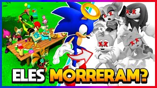 SONIC E SEUS AMIGOS MORRERAM EM SONIC GENERATIONS TEORIA [upl. by Taub]