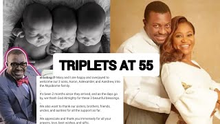 COMEDIAN ALI BABA amp WIFE WELCOMEs TRIPLETS 🙏 [upl. by Enehs611]