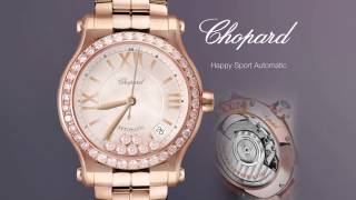 Chopard Happy Sport Automatic Time Check CM 26022014 HD [upl. by Elok]