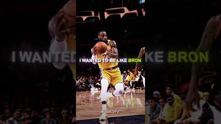 I wanted to be like Bron… basketball nba lebron lebronjames fyp foryou [upl. by Mckale939]