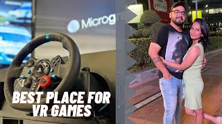 Newly launched VR gaming zone in Gurgaon  VR Games  Microgravity Center JMD Empire Square [upl. by Ilesara]