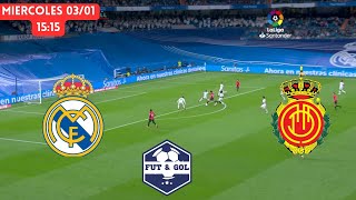 🔴REAL MADRID  MALLORCA EN VIVO  LIGA DE ESPAÑA EN FUT AND GOL [upl. by Routh247]