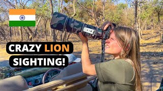 The ONLY ASIATIC LIONS of GIR FOREST INDIA 🇮🇳 [upl. by Audre]