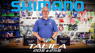 NEW Shimano Talica 20II and 25II A Series Reels [upl. by Ruelu]