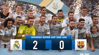 Real Madrid 20 Barcelona HD 1080i Spanish Super Cup Full Match Highlights 160817 HD [upl. by Gibrian]