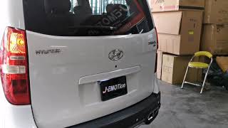 HYUNDAI STAREX 2008 CONVERT TO FACELIFT BODY KIT JEMOTION DESIGN [upl. by Atilrep]