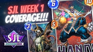 BROKEN Tournament Decks To Get Infinite  Marvel Snap  SJL Week 1 [upl. by Cromwell932]