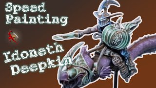 Painting Idoneth Deepkin for Age of Sigmar [upl. by Akenor]