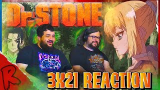 Dr Stone New World  3x21  RENEGADES REACT quotTreasure Islandquot [upl. by Dorian]