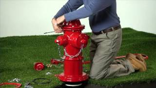 American AVK  How to Install a Hydrant Traffic Repair Kit [upl. by Yniatirb]