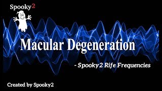 Macular Degeneration  Spooky2 Rife Frequencies [upl. by Esdras468]