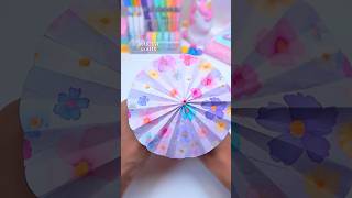 DIY easy paper craft ideas ☂️ Paper umbrella shorts art diy papercraft craft youtubeshorts [upl. by Ahc]