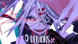 Nightcore  NIVIRO  Demons Lyrics [upl. by Eddy]