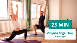 25 MINUTEN YOGA FLOW für Skifahrer  mehr Beweglichkeit und Wohlbefinden  für Yoga Einsteiger [upl. by Britt]