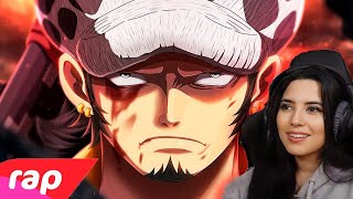 NÃO OTAKU REAGINDO ao RAP DO LAW One Piece  CIRURGIÃO DA MORTE  7 MNUTOZ [upl. by Corney227]