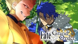 Proto Cu vs Gilgamesh  Nero Fest 2018 FGO NA [upl. by Hpesoy461]