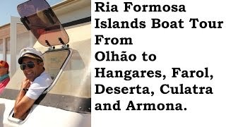 Ria Formosa Islands Boat Tour from Olhão [upl. by Nayar]