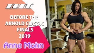 Female Shredded Physique Anne Mohn before the Arnold Classics 2019 Finals [upl. by Olmstead578]