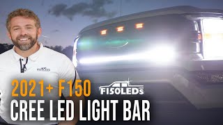 2021 F150 CREE LED Bar Installation 180W Paladin F150LEDs [upl. by Seligmann]