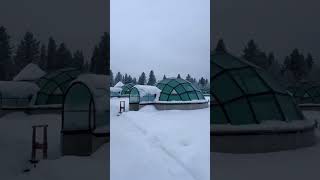 Exploring igloo Finland [upl. by Baese567]