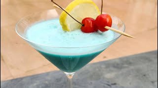 Blue Curacao Lemoned drink  ലുലു മാസ്റ്റർ ഷെഫ് കോംപിറ്റീഷനിലെ എന്റെ റെസിപ്പി  bluecuracao [upl. by Eenhpad12]