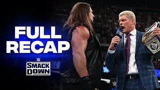 Full SmackDown highlights June 14 2024 [upl. by Yelhs]