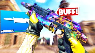 NEW BUFFED MINIBAK is INSANE on Rebirth Island 🤯 Season 5 Warzone [upl. by Synned]