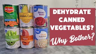 Dehydrate Canned Vegetables and Make Vegetable Powder  Dehydrating Magent [upl. by Kciderf844]