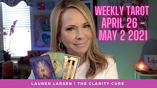 WEEKLY TAROT READING APRIL 25 to MAY 2 FOR ALL ZODIAC SIGNS  JOIN ME LIVE QA  THE CLARITY CURE [upl. by Herzel]