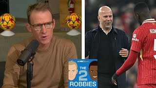 Liverpool looked comfortable in win over Aston Villa  The 2 Robbies Podcast  NBC Sports [upl. by Kcirtemed202]