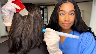 ASMR School Nurse Lice Check Roleplay 🪲💆 Real Person Scalp Inspection  Lice Check Removal ASMR [upl. by Hollah]