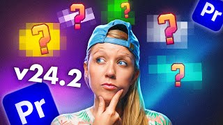 What is new in Premiere Pro v242 6 New Features [upl. by Posehn]