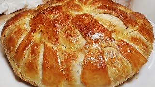 Bulgarian Bread with Cheese  Tutmanik [upl. by Treble]