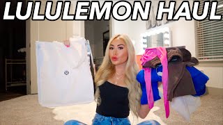 lululemon tryon haul 2024 [upl. by Malilliw]