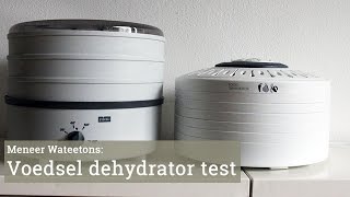 Test voedseldrogers  dehydrators [upl. by Ellenaj740]