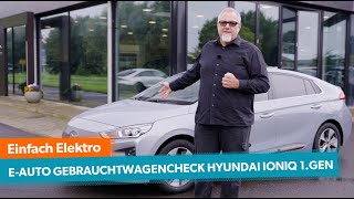 Einfach Elektro mit Ove Kröger Der Hyundai Ioniq Elektro im GebrauchtwagenCheck  mobilede [upl. by Attenohs745]