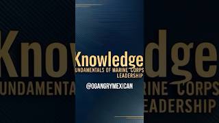 Fundamentals of Marine Corps Leadership Knowledge [upl. by Urbain346]