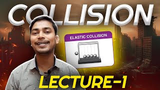 1 Collision Elastic Collision Head to Head Collision Oblique Collision Physics NEET [upl. by Akiehsat413]