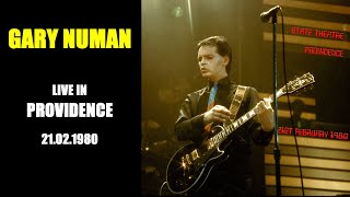 Gary Numan  Live in Providence 21021980 [upl. by Humble153]