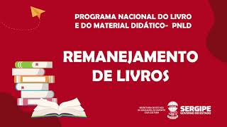 PNLD  Como fazer o Remanejamento de livros didático [upl. by Adnilra49]