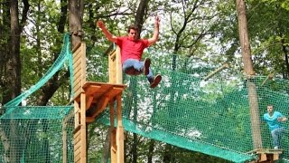 SAUT VERTIGHAUT Parc Aventureland [upl. by Ydac]