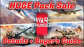 War Thunder New YearChristmas Pack Sale 2023 Details  Buyers Guide [upl. by Tekcirk130]