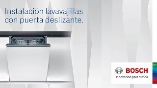 🔧 ¿Cómo instalar un lavavajillas con puerta deslizante [upl. by Hselin827]