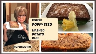 Poppy Seed Mashed Potato Cake [upl. by Weitman]