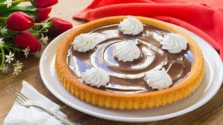 Crostata Morbida alla Nutella  Ricetta Facile e Veloce  55Winston55 [upl. by Otinauj]