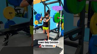 Lower Body Exercises For Athletes Athlete Performance Training shorts [upl. by Eemyaj]