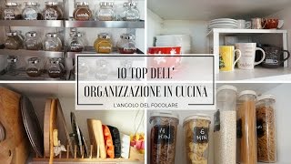 Top 10 dellorganizzazione in cucina [upl. by Jeth619]