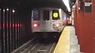 R46 R Train Leaving Cortlandt St [upl. by Merrow]