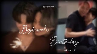 Boyfriends Birthday  jikook ff oneshot [upl. by Nyladnarb]